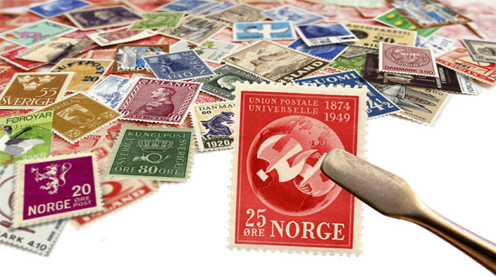 Pile of Stamps